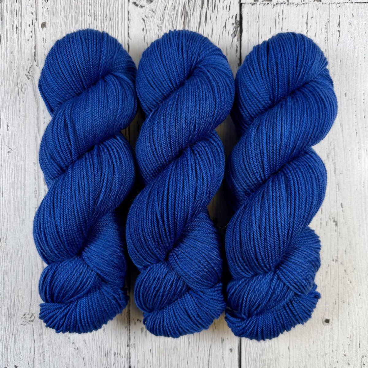 Classic Blue - Socknado Fingering - Dyed Stock