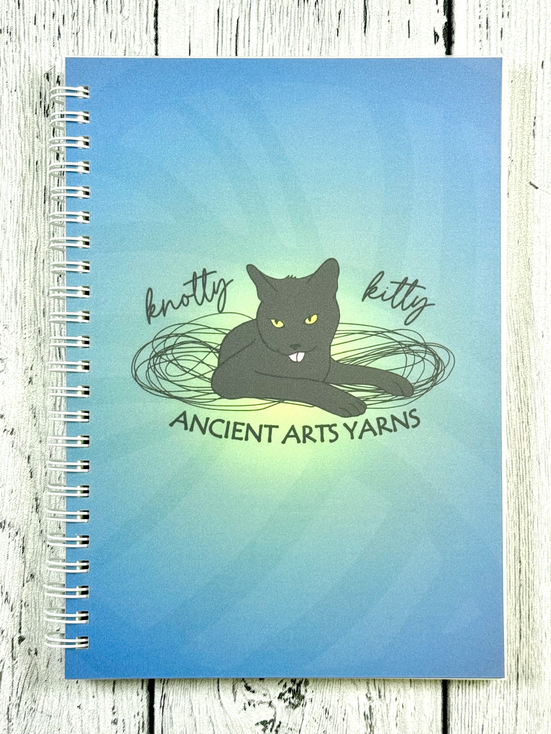 Ancient Arts Spiral Notebooks (Softcover) - 3 designs - Ancient Arts Yarns