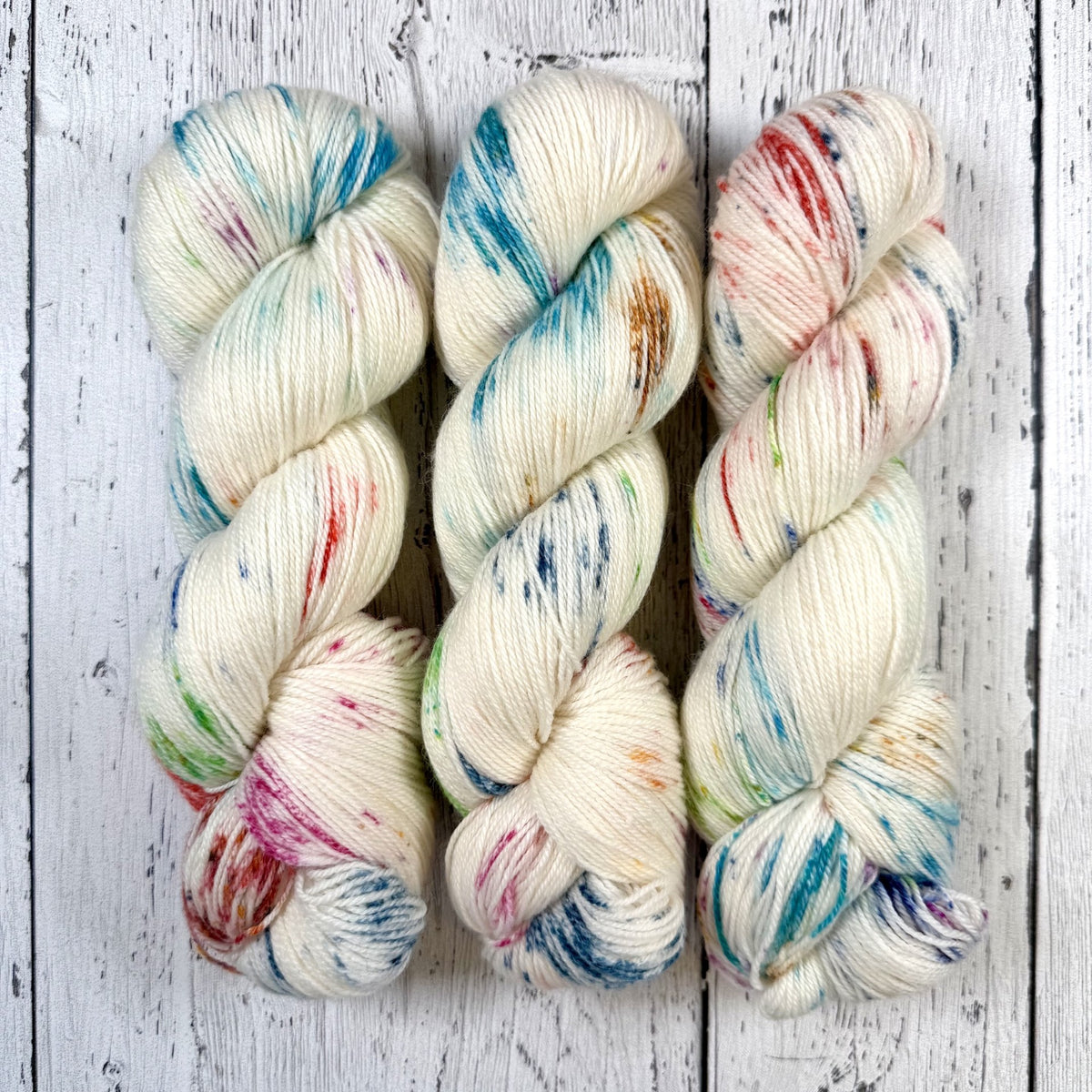 Confetti Cake - Little Nettle Soft Fingering - Dyed Stock