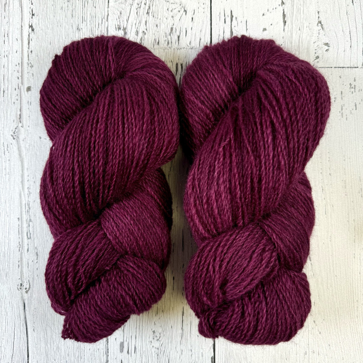 Contented Grapes - Heritage Fingering (Batch 7) - Natural Grey - Dyed Stock