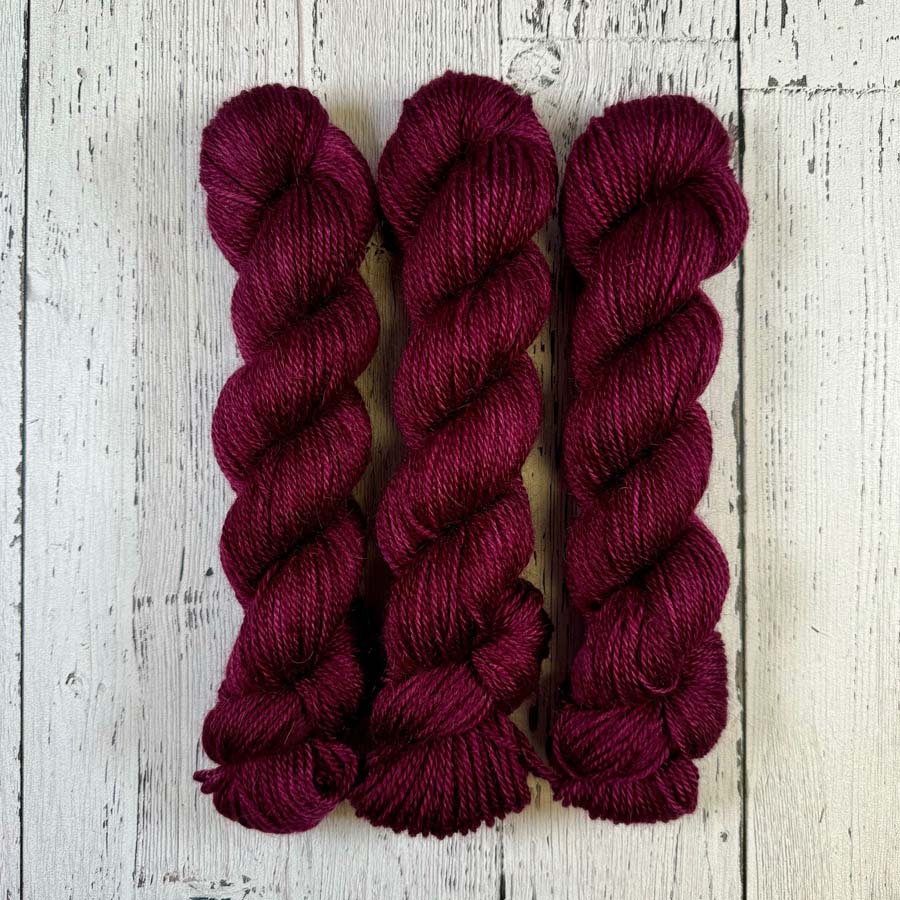 Contented Grapes - Revival Worsted - Dyed Stock