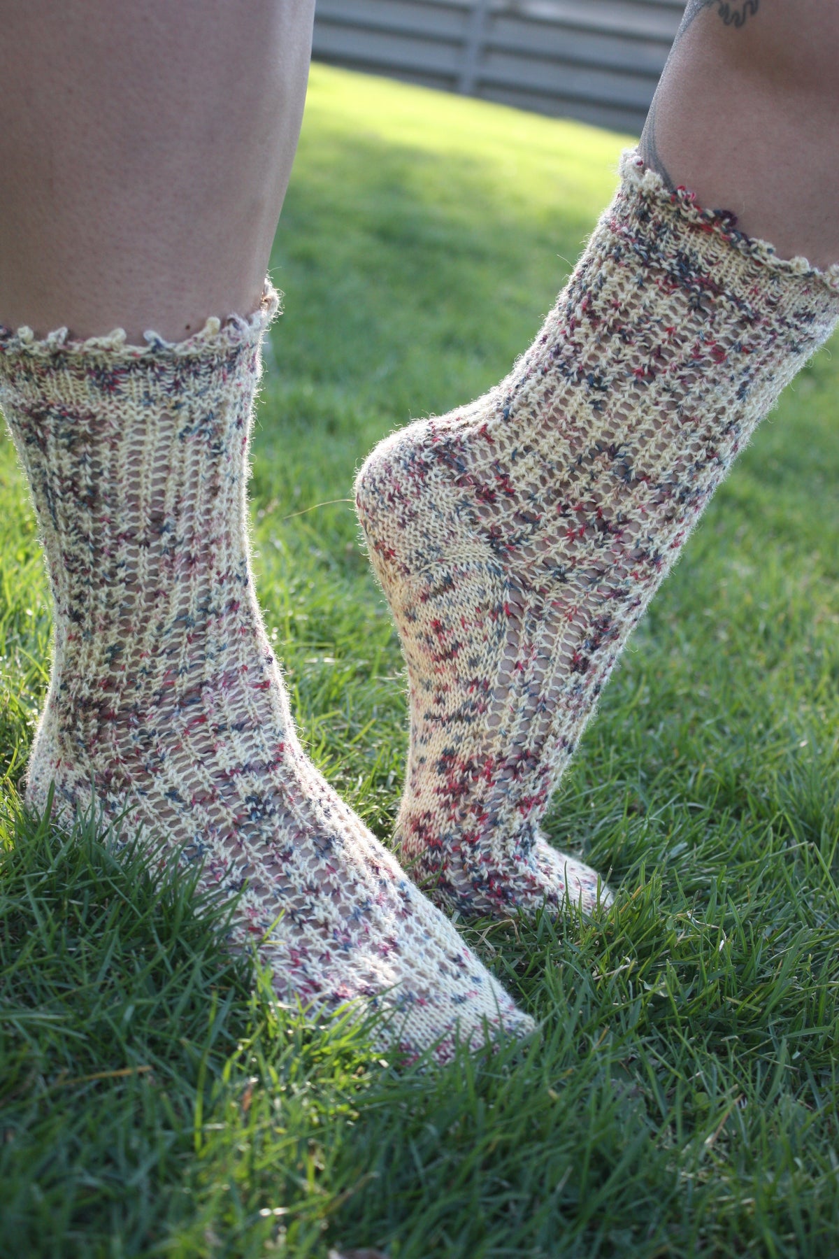 Queen Anne&#39;s Lace Socks Kit