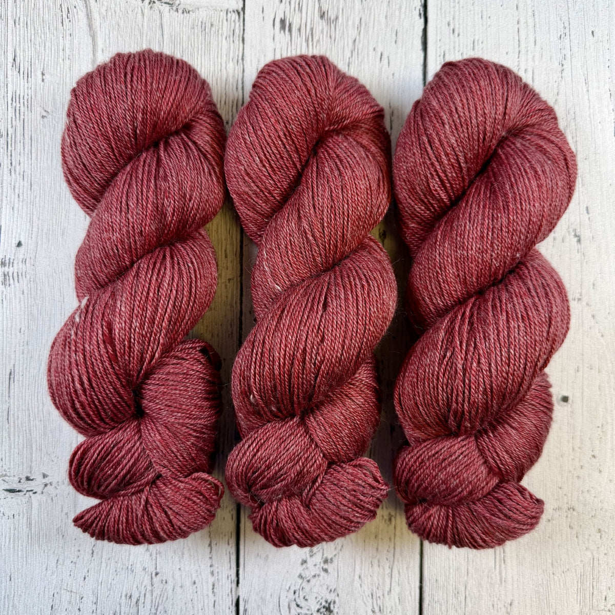 Cranberry - Little Nettle Soft Fingering - Dyed Stock