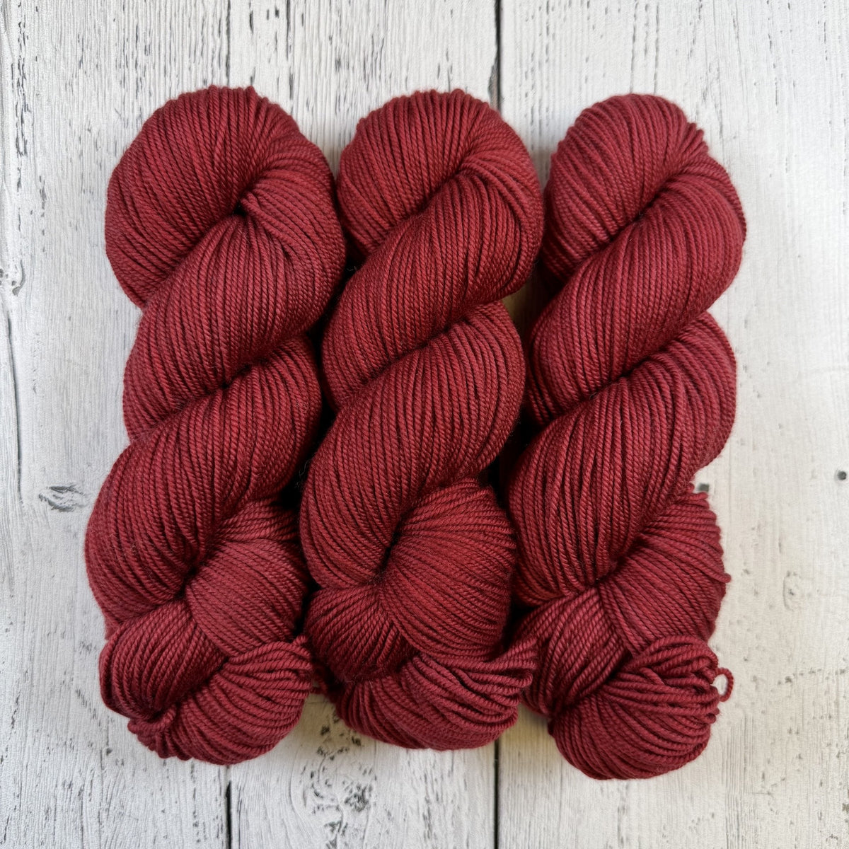 Cranberry - Merino DK / Light Worsted - Dyed Stock