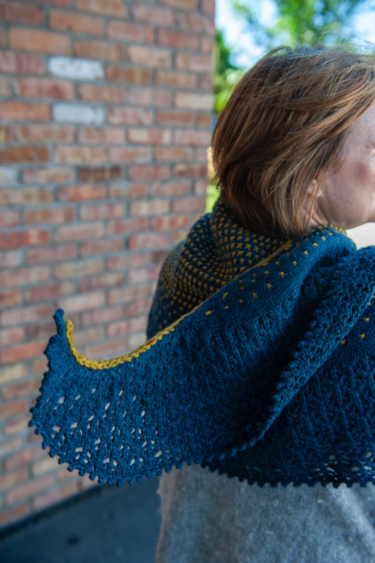 Catching Fireflies Shawl Pattern