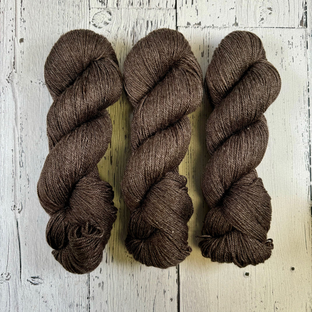 Dark Roast - Little Nettle Soft Fingering - Dyed Stock