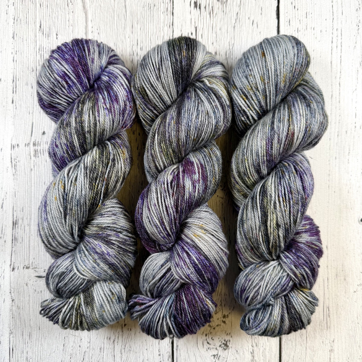 Dead Orchid - Little Nettle Soft Fingering - Dyed Stock