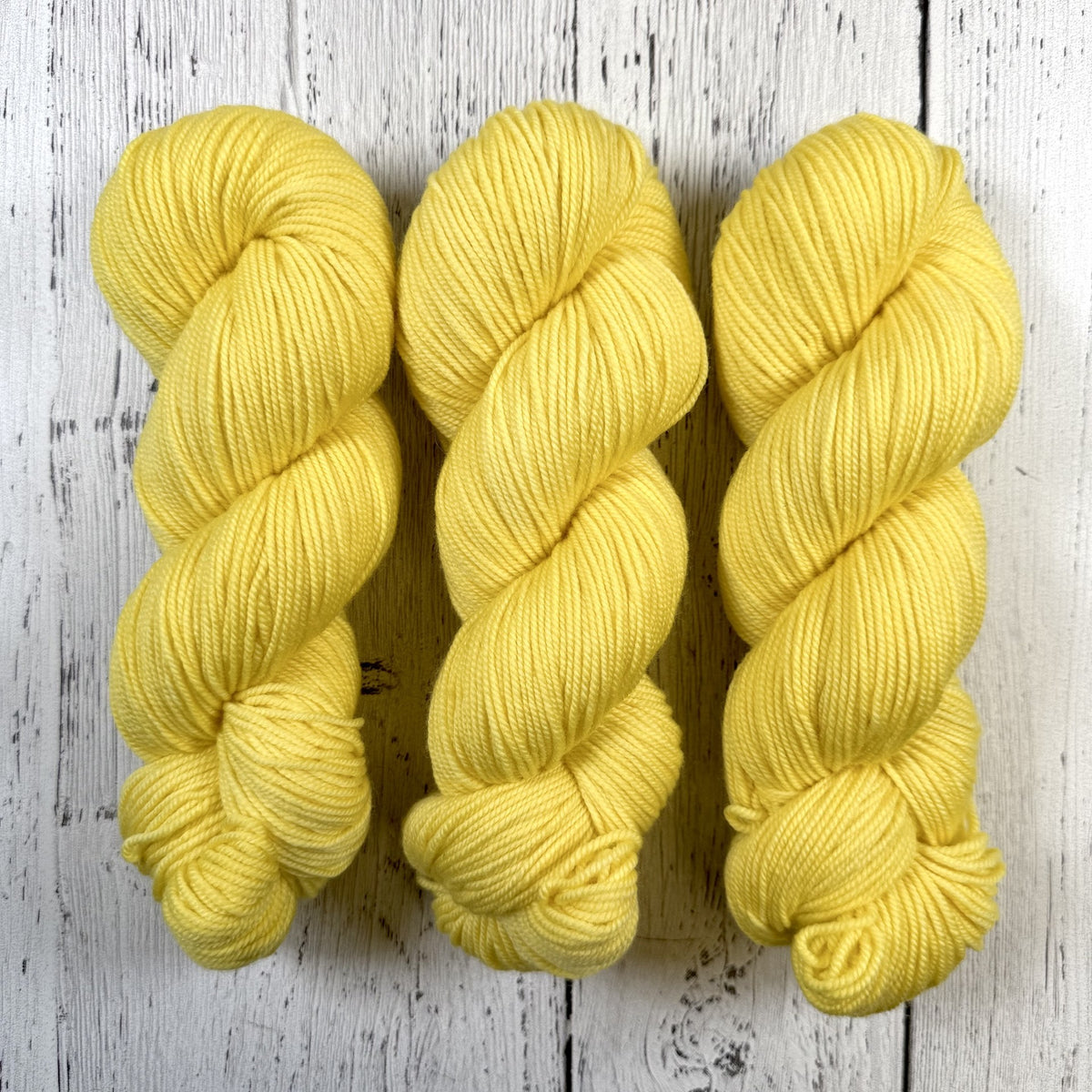 Dear Little Buttercup - Merino DK / Light Worsted - Dyed Stock