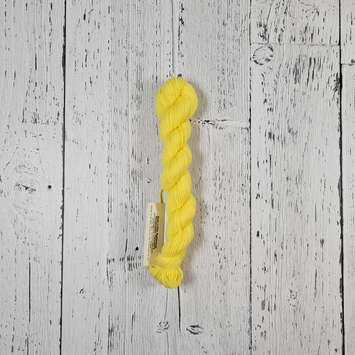 Dear Little Buttercup - Socknado Mini Twister 20 Gram - Dyed Stock