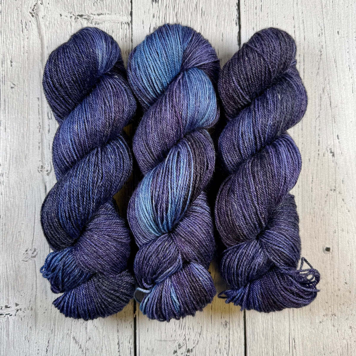 Deep Space - Little Nettle Soft Fingering - Dyed Stock