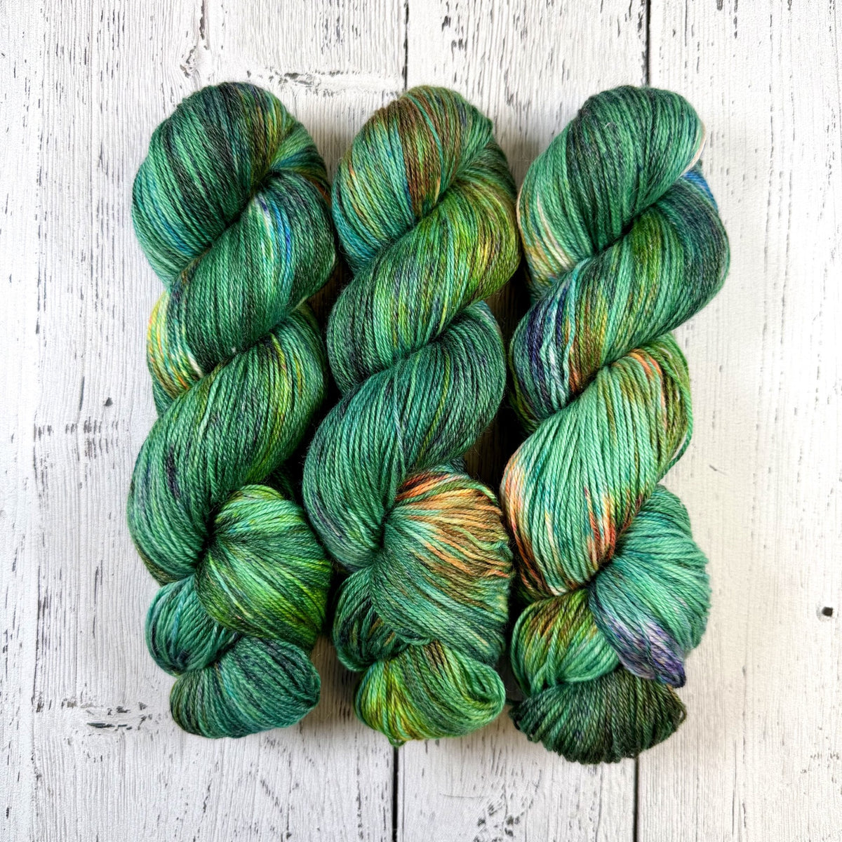 Dinosour - Little Nettle Soft Fingering - Dyed Stock