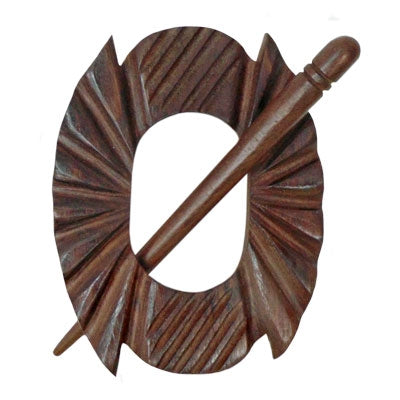 Estelle Wooden Shawl Pins