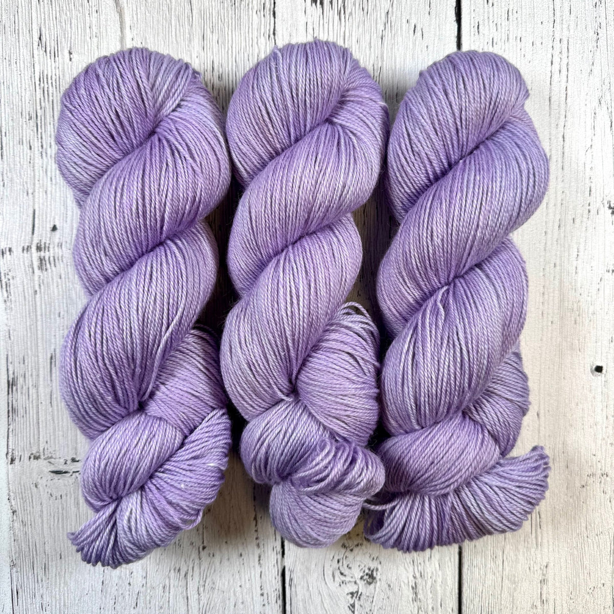 English Lavender - Little Nettle Soft Fingering - Dyed Stock