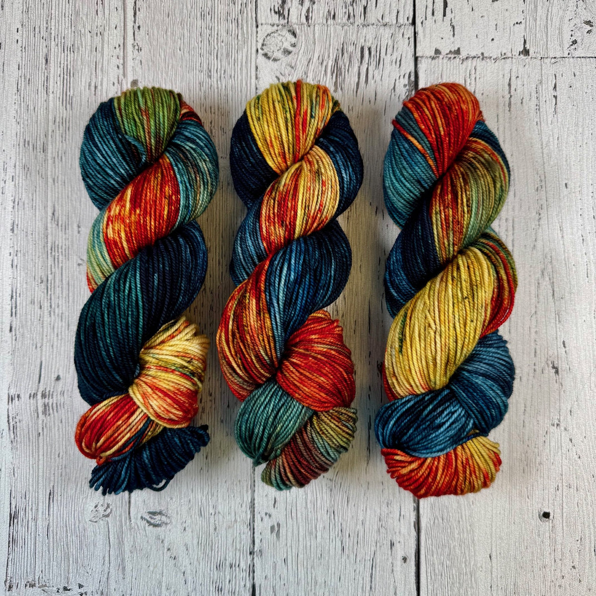 Eye of the Kraken - Merino DK / Light Worsted - Dyed Stock
