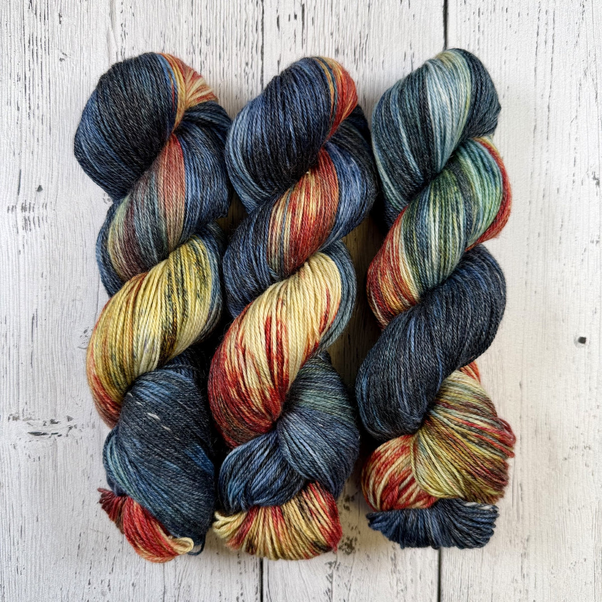 Eye of the Kraken - Little Nettle Soft Fingering - Dyed Stock