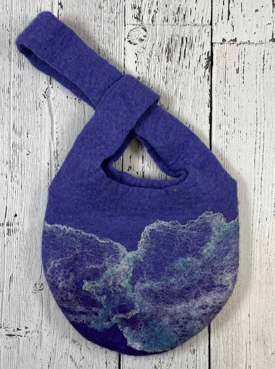 Wet Felting Level 3: Make a Felted Japanese Knot Bag