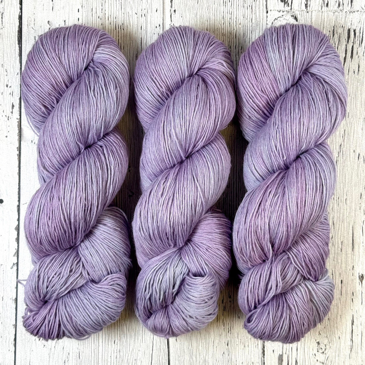 Fern Leaf Lavender - Filigree Lace - Dyed Stock