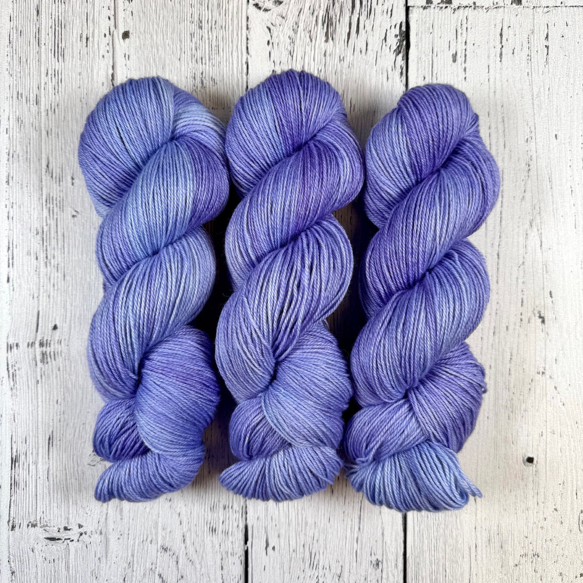 Fern Leaf Lavender - Little Nettle Soft Fingering - Dyed Stock