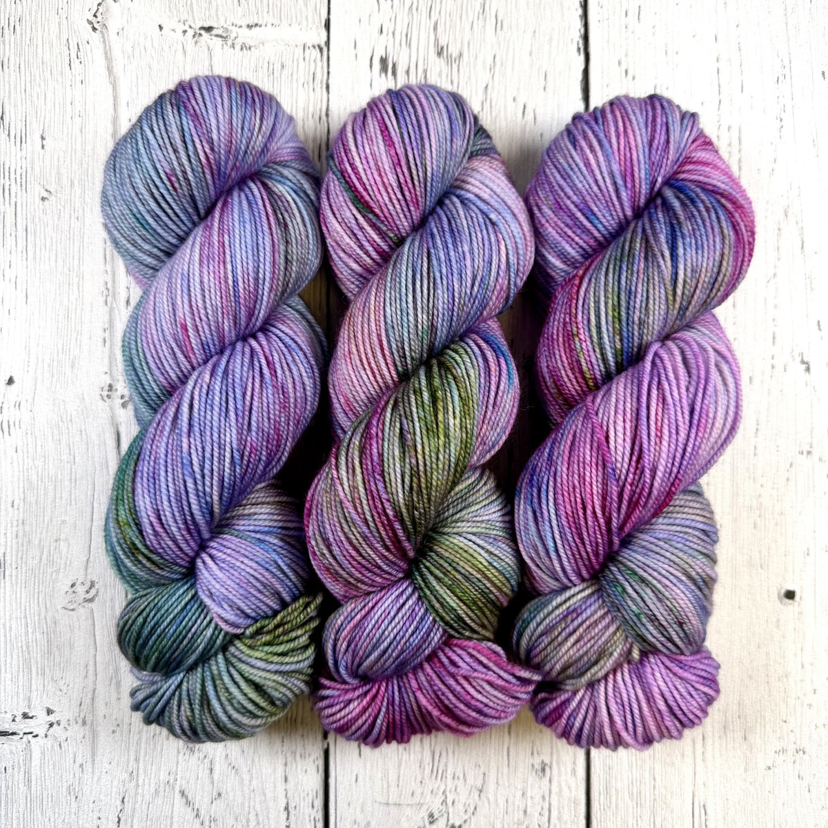 Flower Festival  - Merino DK / Light Worsted - Dyed Stock