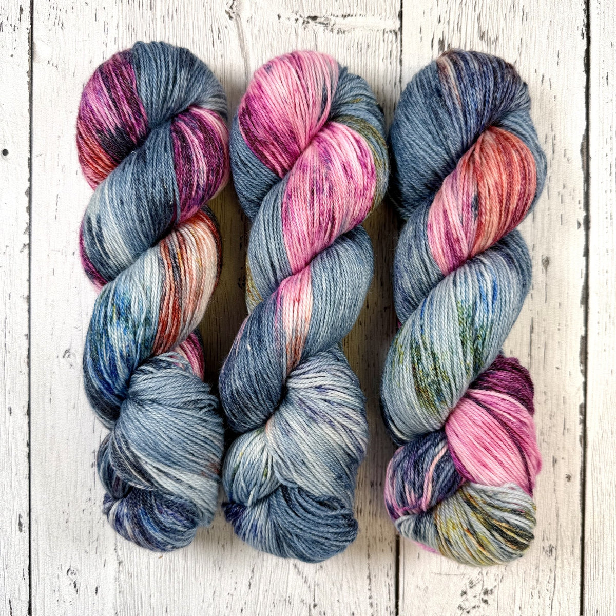 Forget-Me-Not - Little Nettle Soft Fingering - Dyed Stock