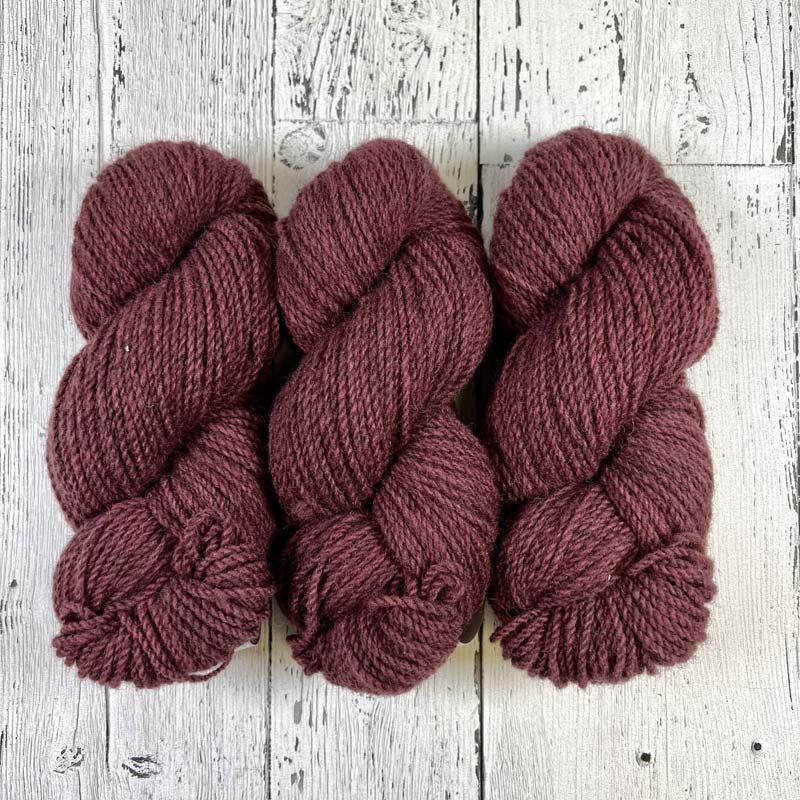 French Bordeaux - Heritage Batch 2 Aran Weight - Dyed Stock
