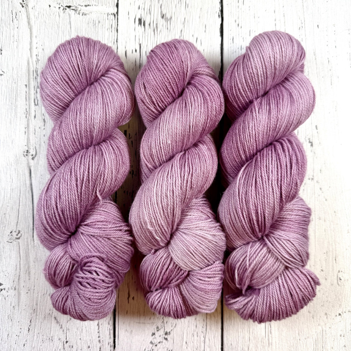 French Lilac - Little Nettle Soft Fingering - Dyed Stock