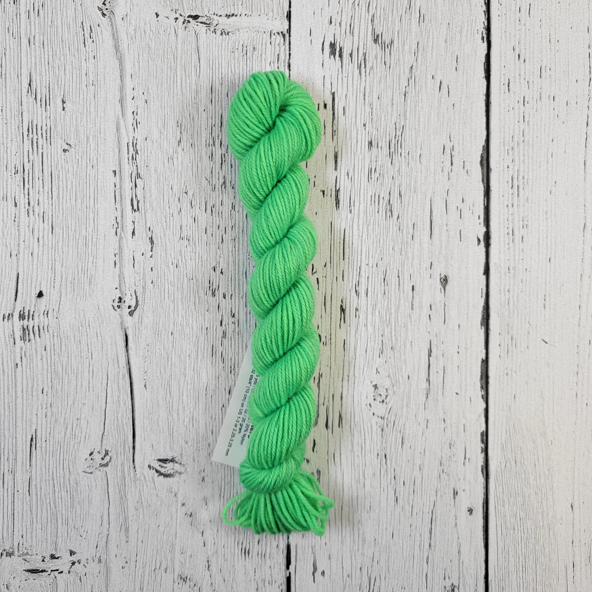 Green Light Sabre - Socknado Mini Twister 20 Gram - Dyed Stock