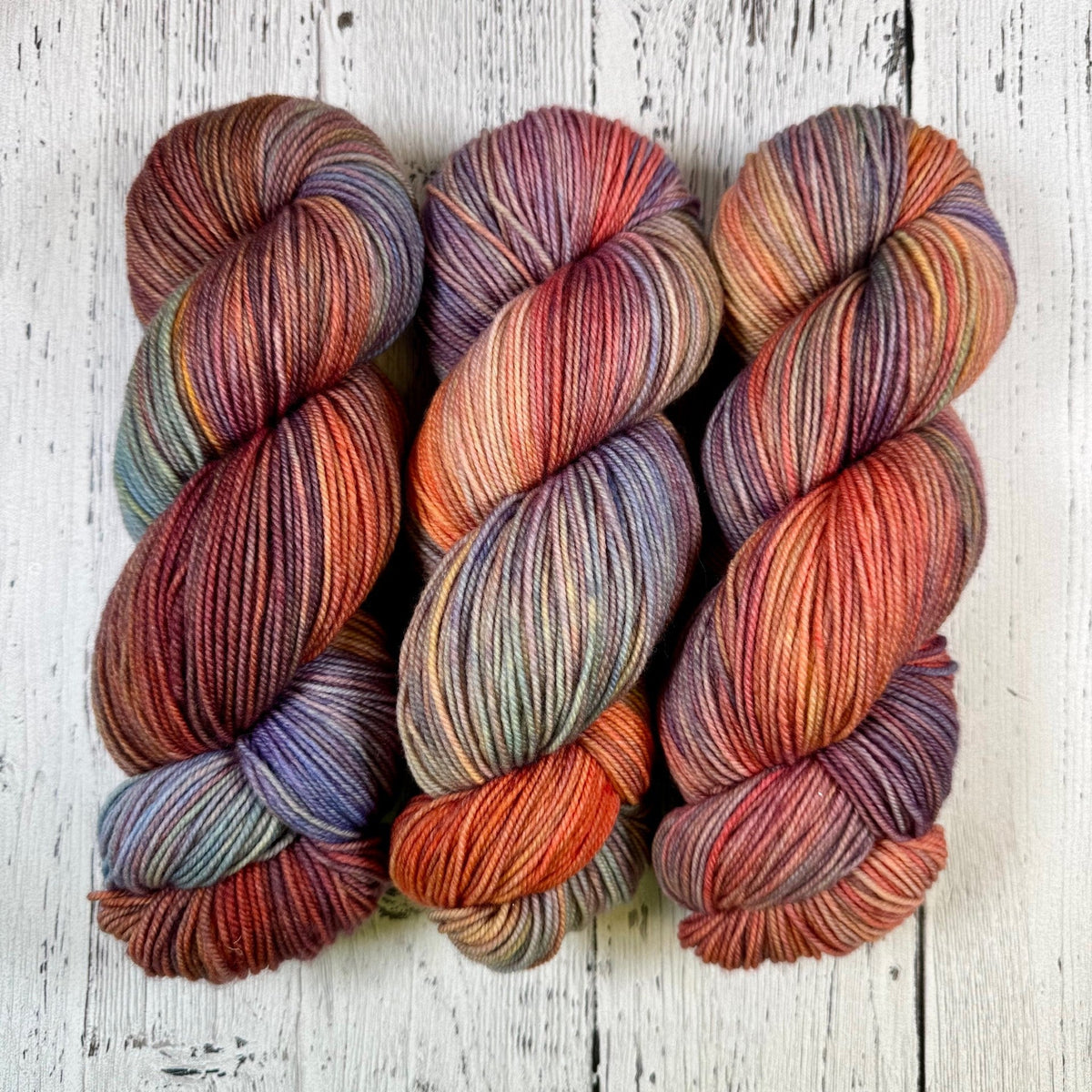 Hazy Prairie Sunset - Nettle Soft DK - Dyed Stock