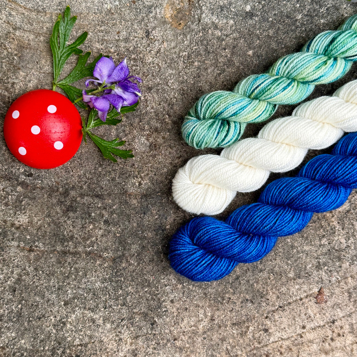 Sweater Weather Gnome MKAL Kits - Socknado 3 Skeins