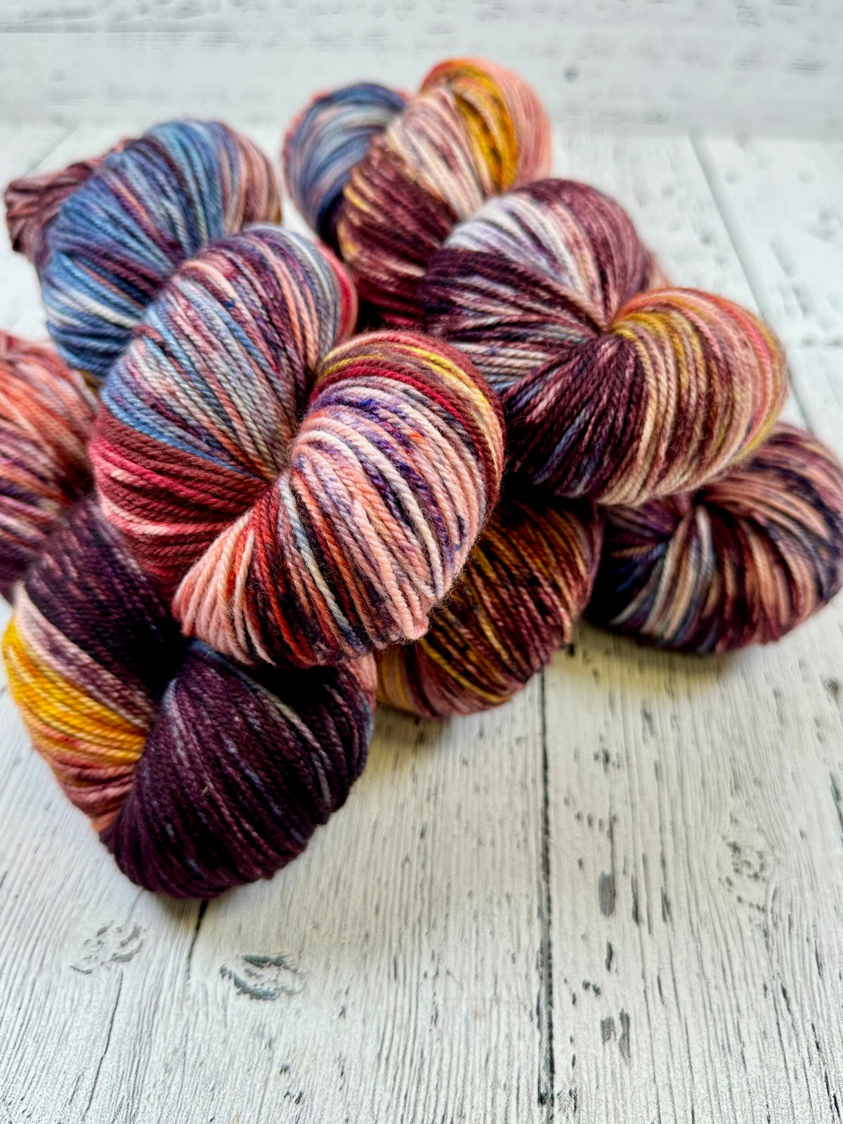 Klee: Autumn Flowers (1922) - Socknado - Dyed Stock