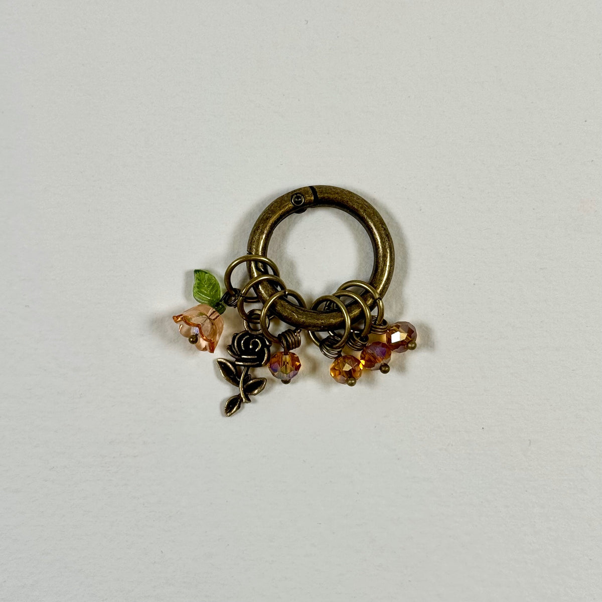 Jones Knit Rose Trellis Stitch Markers