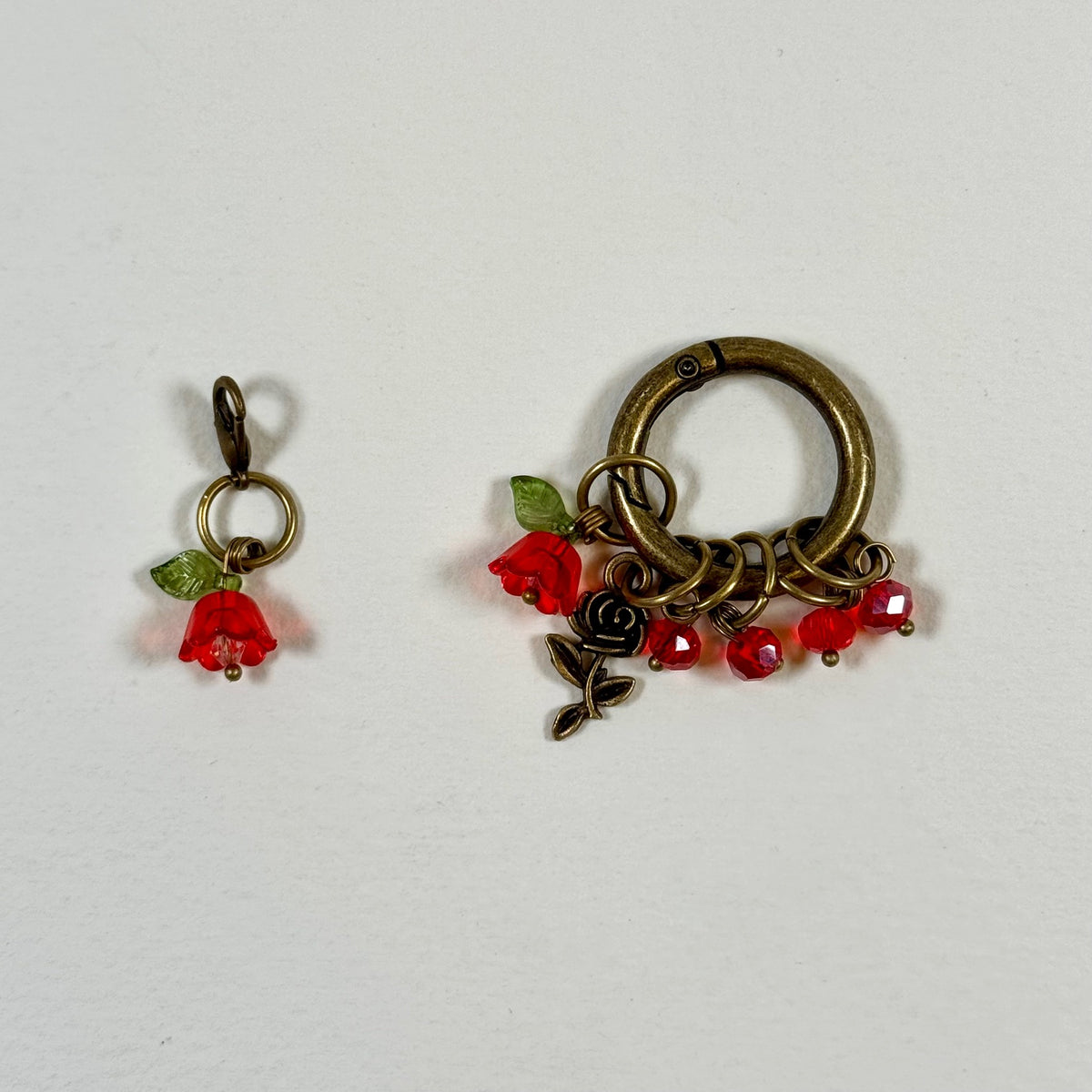 Jones Knit Rose Trellis Stitch Markers