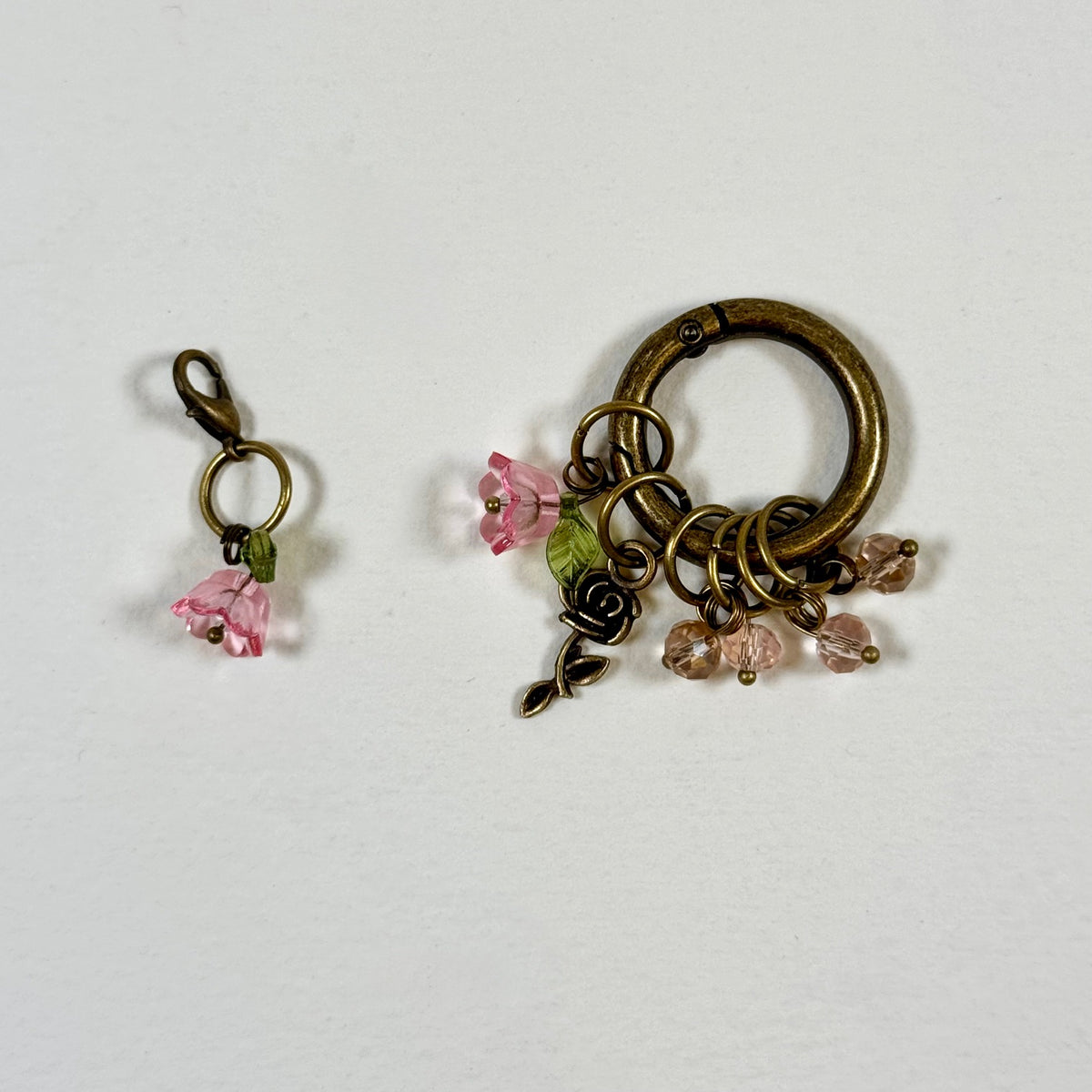 Jones Knit Rose Trellis Stitch Markers