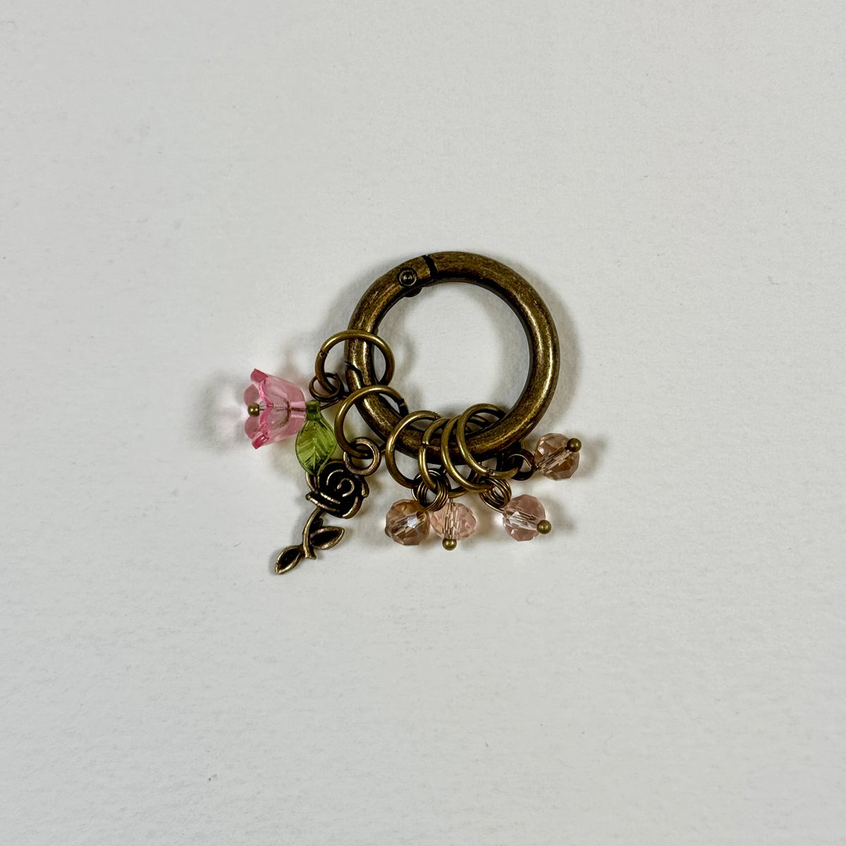 Jones Knit Rose Trellis Stitch Markers
