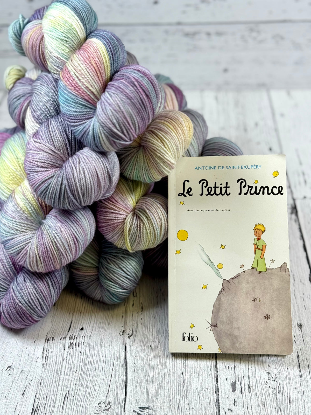 The Little Prince  - Merino DK / Light Worsted - Dyed Stock