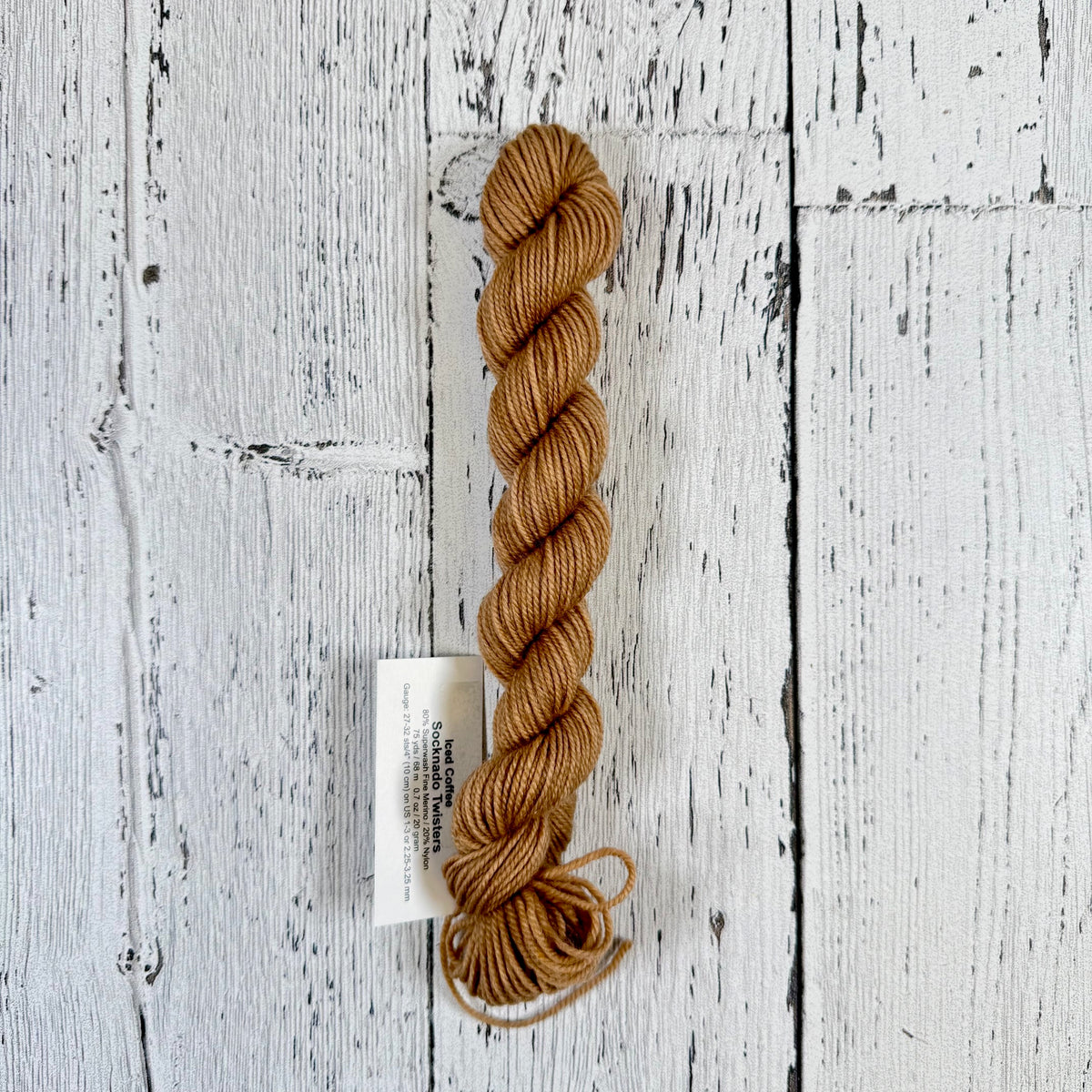 Iced Coffee - Socknado Mini Twister 20 Gram - Dyed Stock