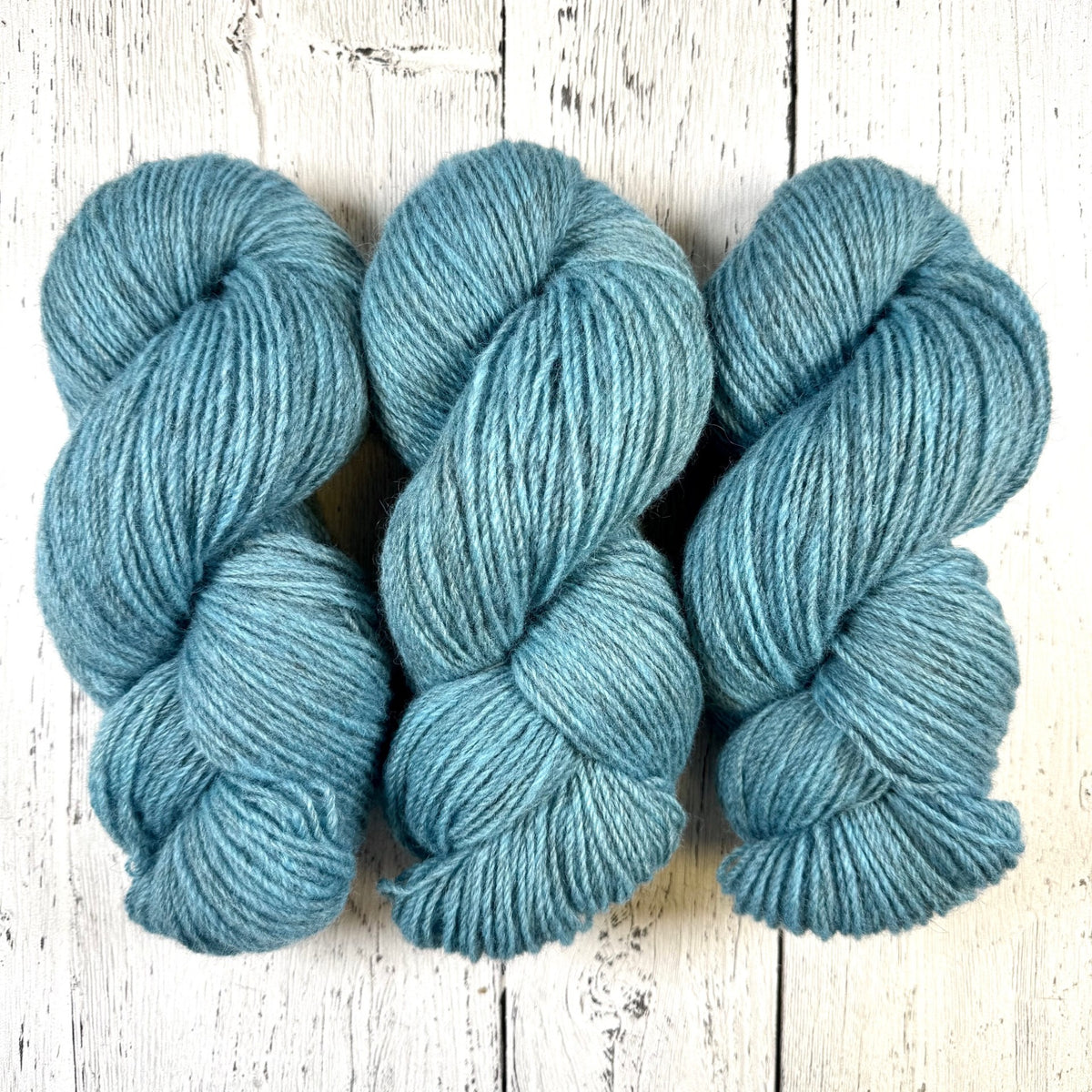 Icy Blue - Heritage DK (Batch 9) - Natural Grey - Dyed Stock