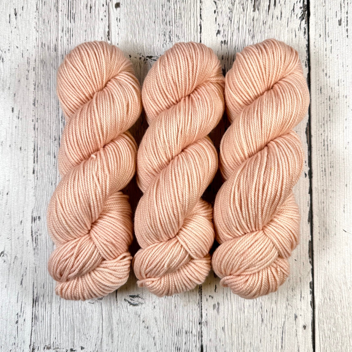 Kitten Nose Pink - Merino DK / Light Worsted - Dyed Stock