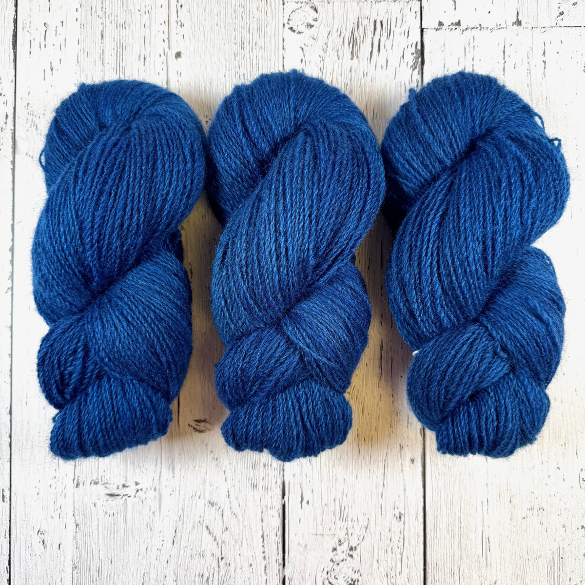 Lapis Lazuli - Heritage Fingering (Batch 7) - Natural Grey - Dyed Stock