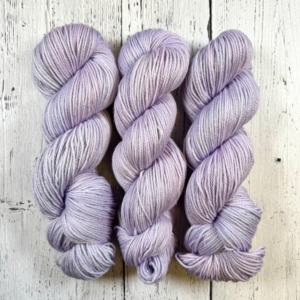 Lavender Cupcake in DK Weight