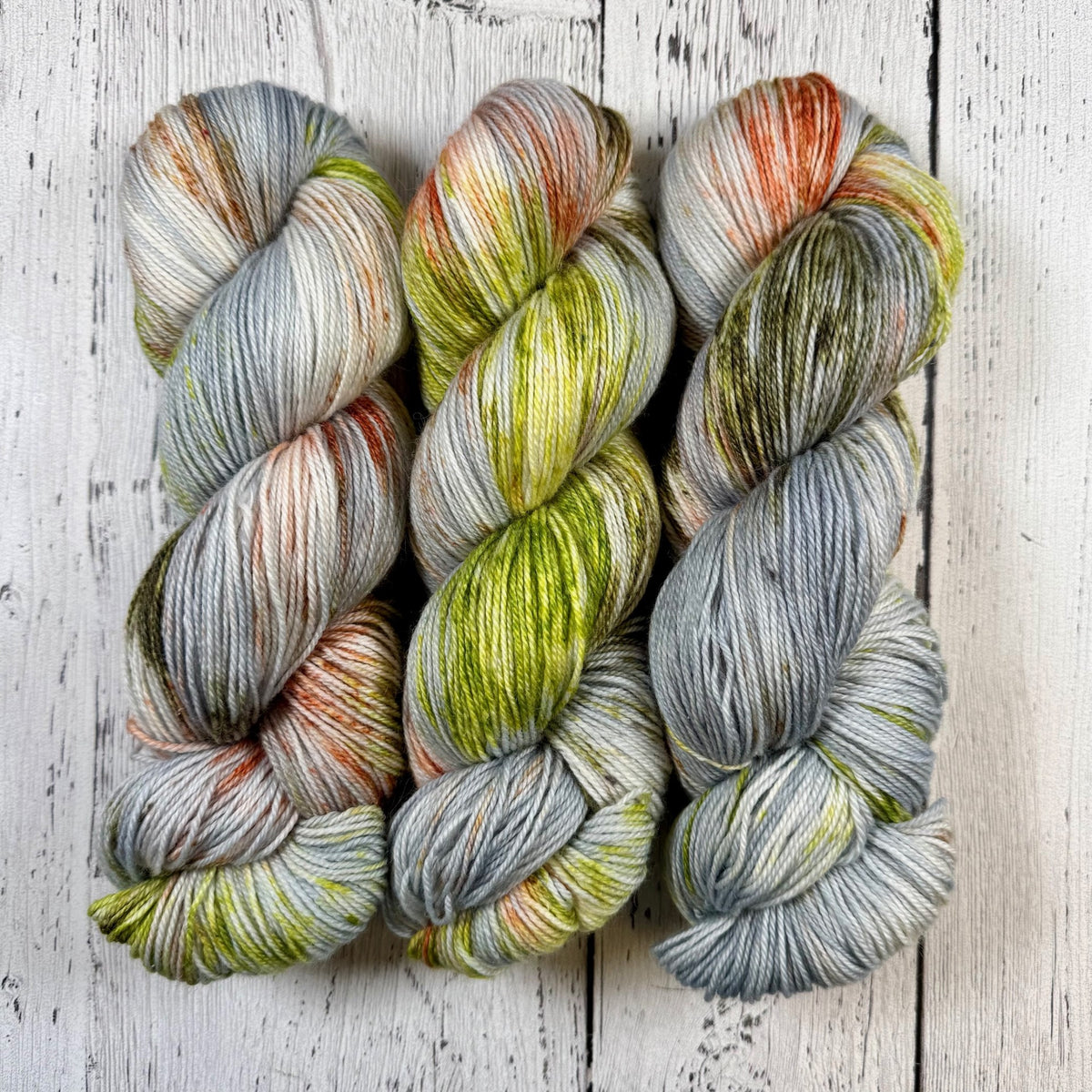 Lichen in My Crevices - Little Nettle Soft Fingering - Dye Lot Ends