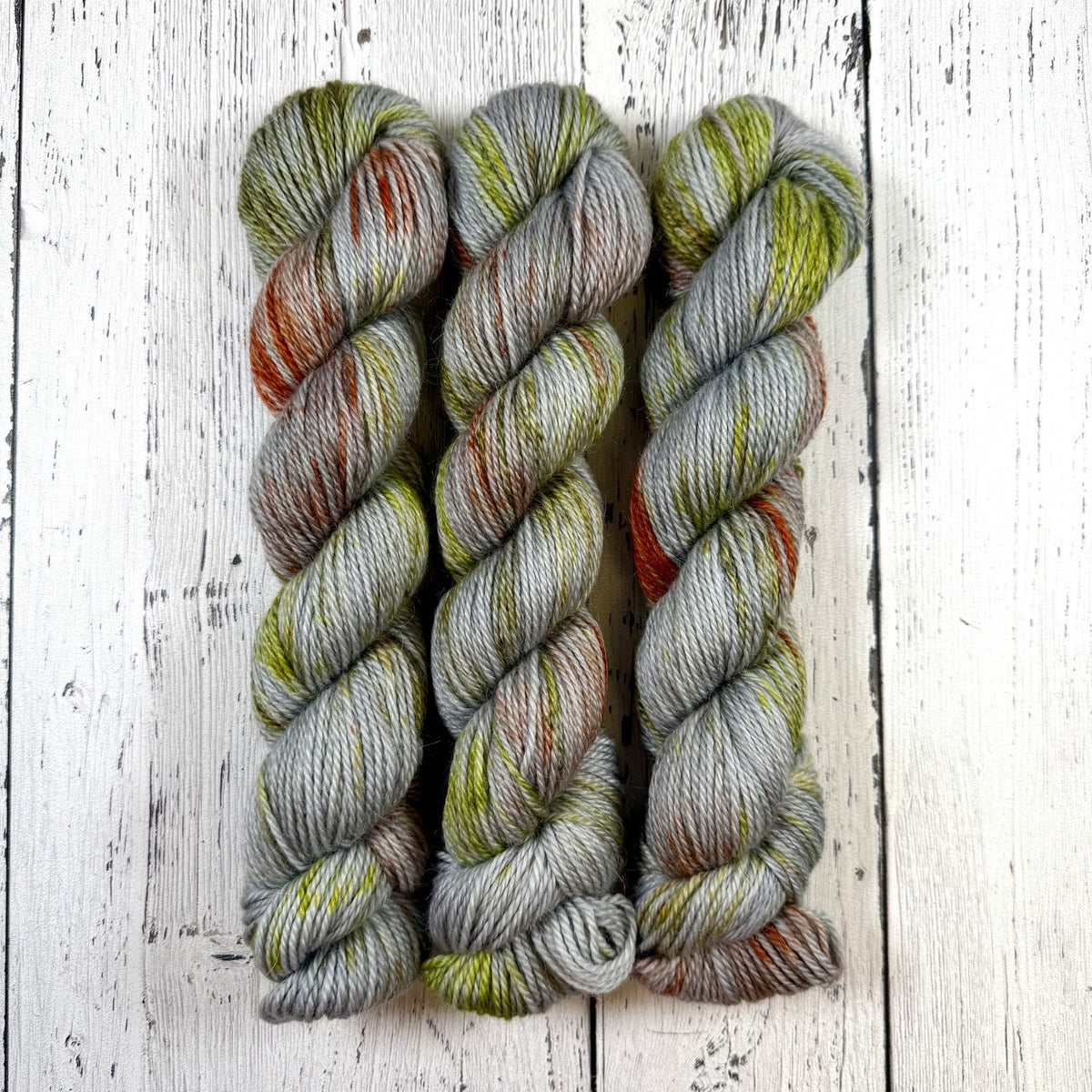 Lichen in My Crevices - Revival Worsted - Dyed Stock