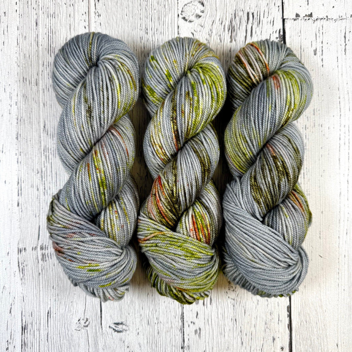 Lichen in My Crevices - Merino DK / Light Worsted - Dyed Stock