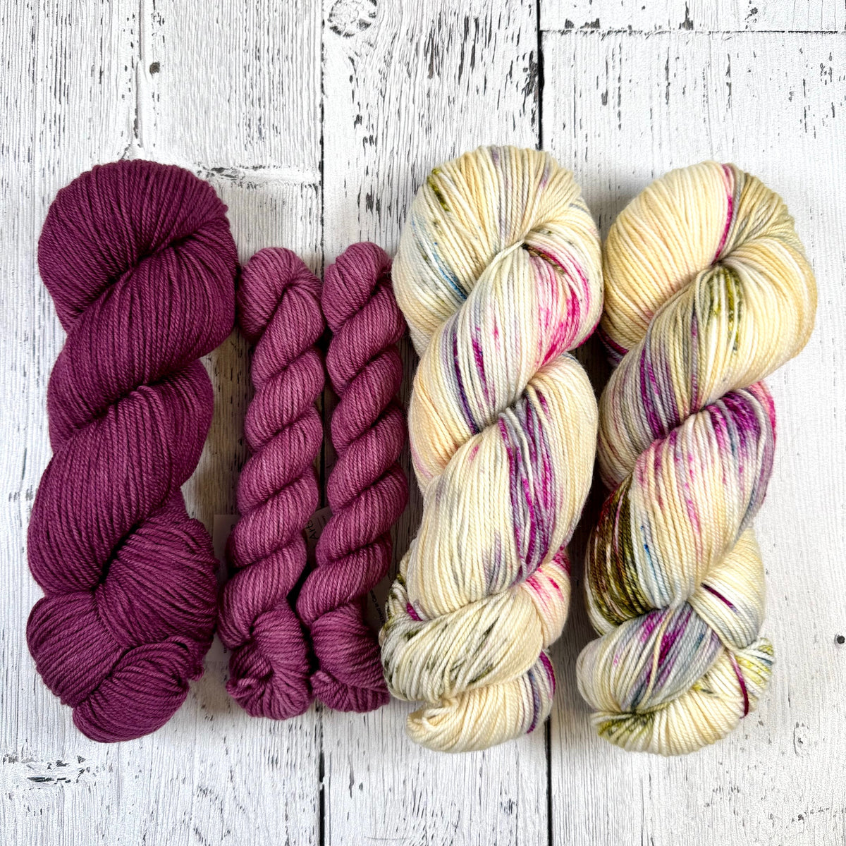 Rose Trellis Shawl Kit - Three Colours