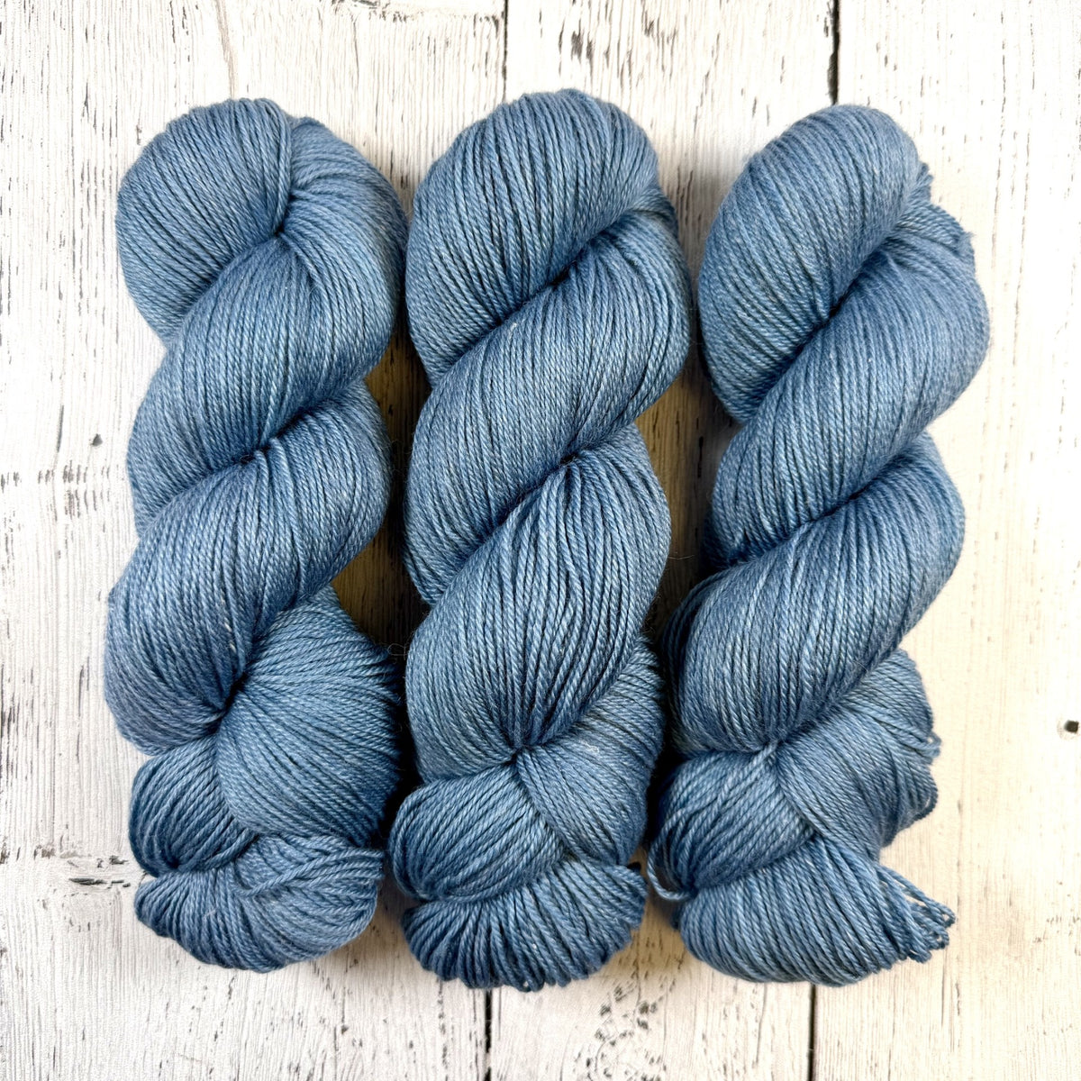 Lookin’ Fine in My New Blue Jeans 3 - Little Nettle Soft Fingering - Dyed Stock