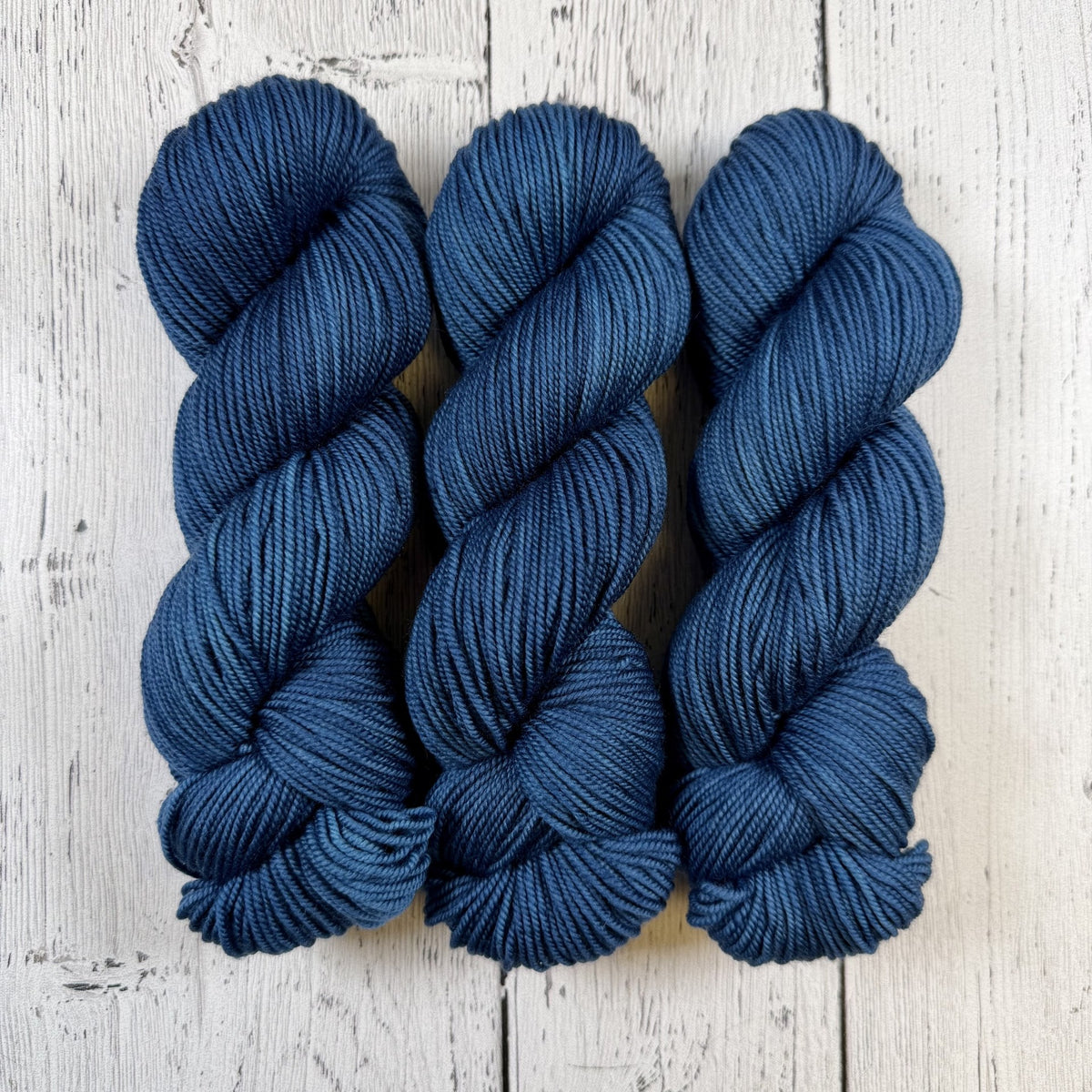 Lookin’ Fine in My New Blue Jeans 5 - Merino DK / Light Worsted - Dyed Stock