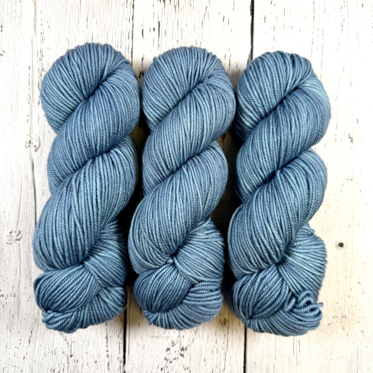 Lookin’ Fine in My New Blue Jeans 2 - Merino DK / Light Worsted - Dyed Stock