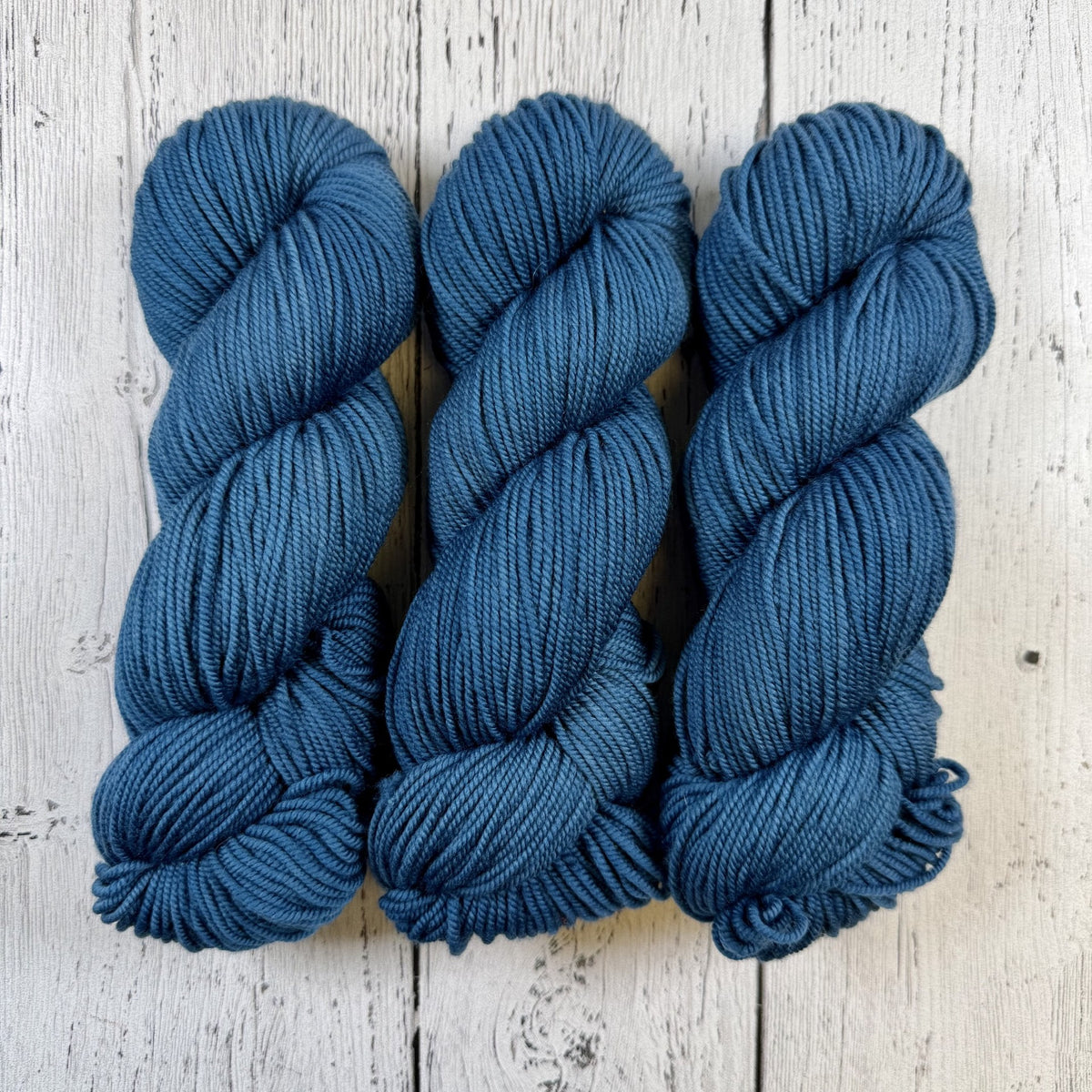 Lookin’ Fine in My New Blue Jeans 4 - Merino DK / Light Worsted - Dyed Stock