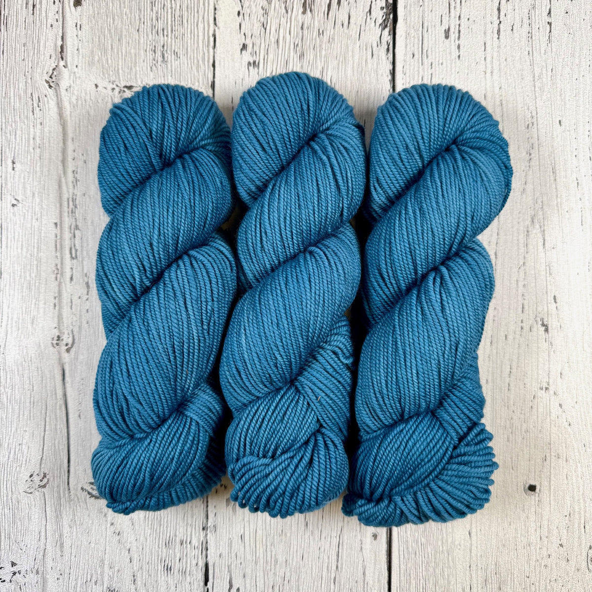 Lookin’ Fine in My New Blue Jeans 3 - Merino DK / Light Worsted - Dyed Stock
