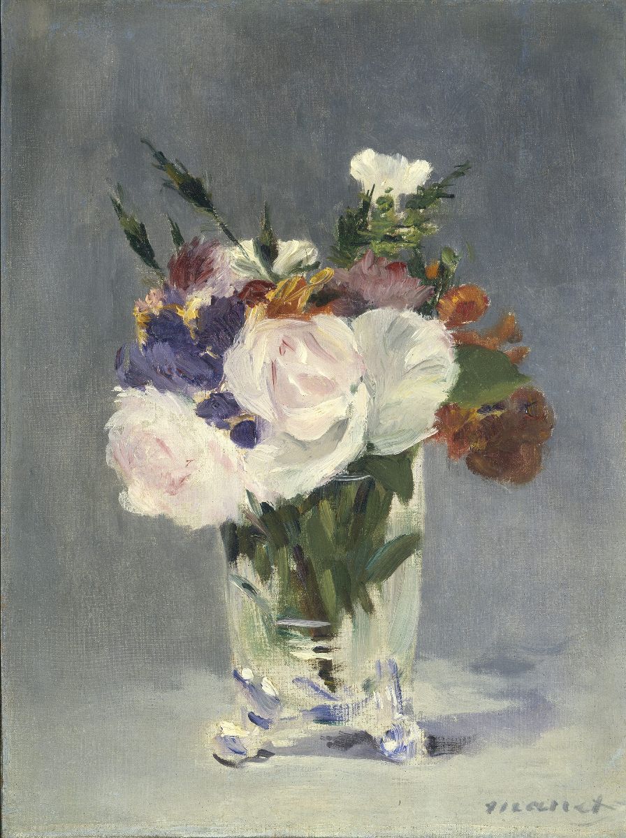 Manet: Flowers in a Crystal Vase (1882) - Socknado - Dyed Stock